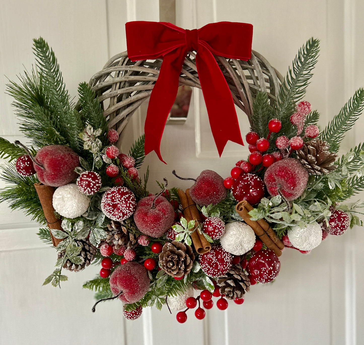 Apple & cinnamon wreath