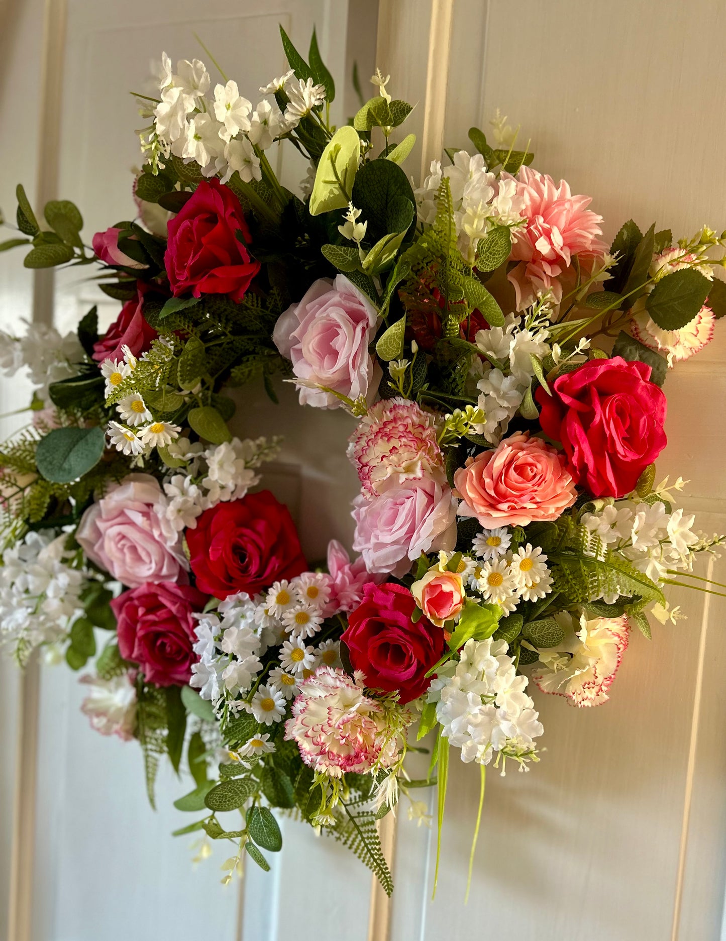 Romantic Rose Garden Wreath