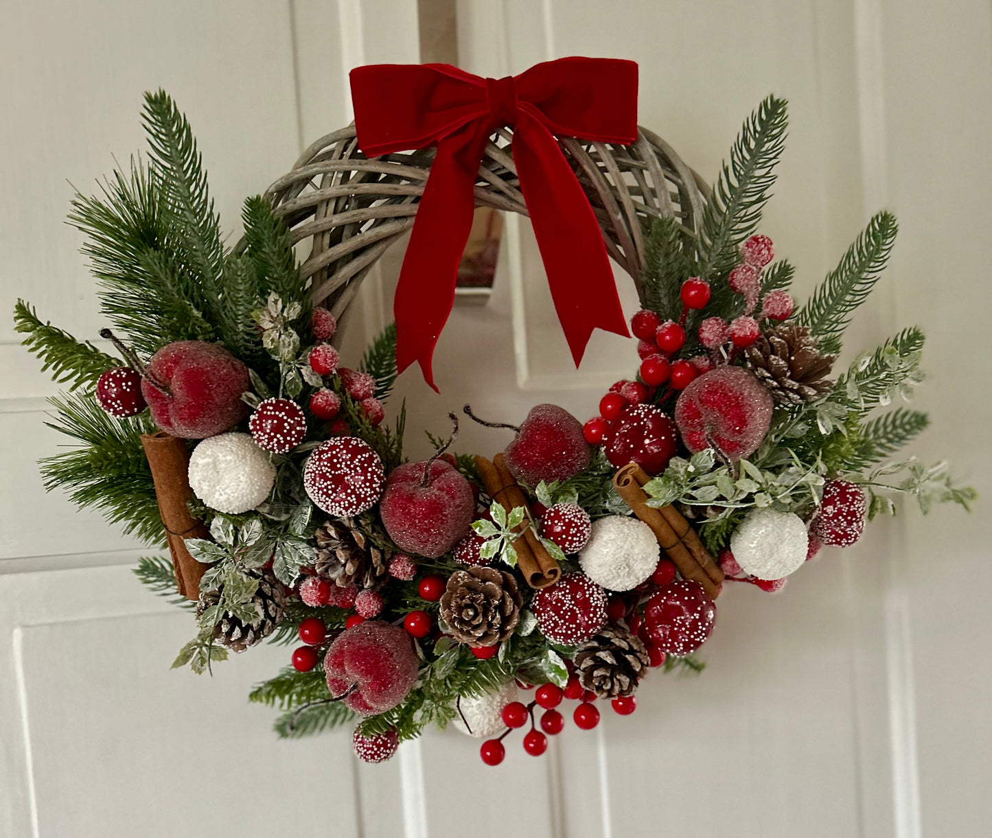 Apple & cinnamon wreath