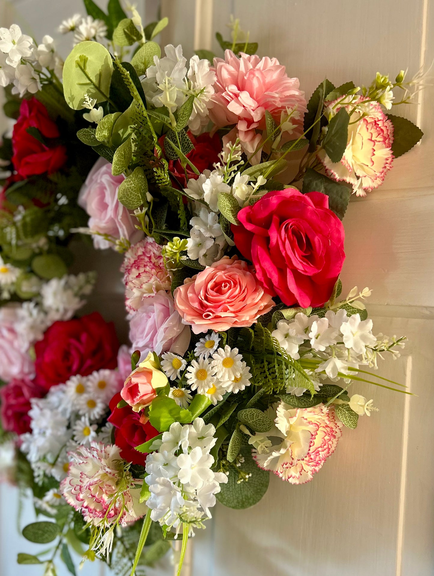 Romantic Rose Garden Wreath