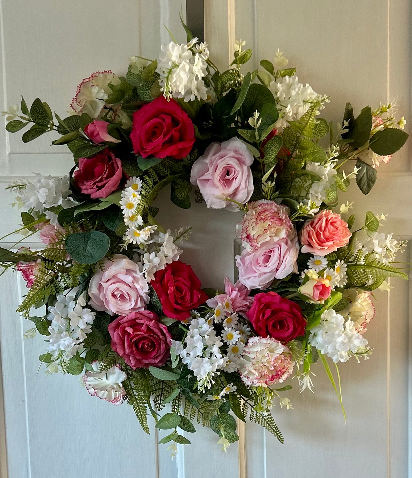 Romantic Rose Garden Wreath