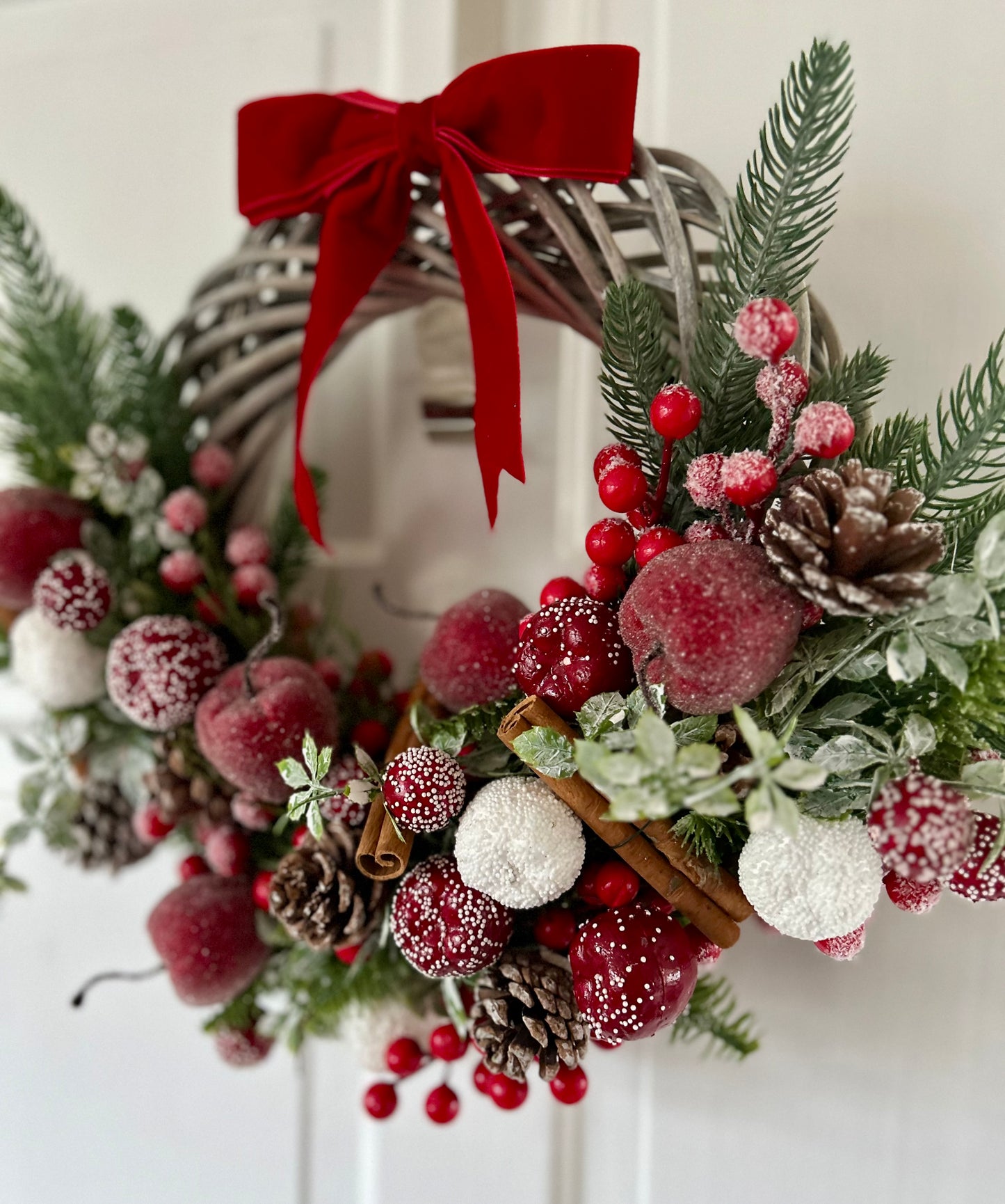 Apple & cinnamon wreath