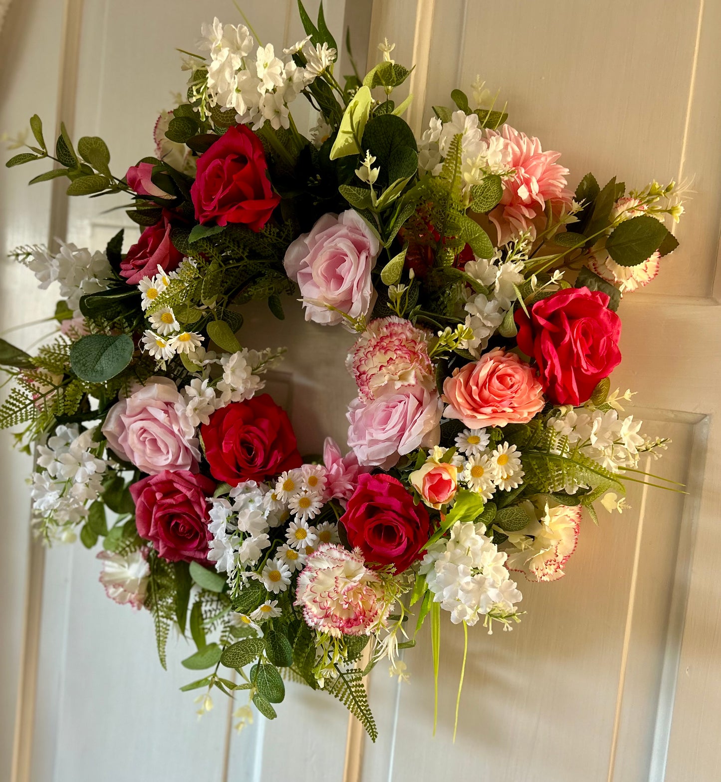 Romantic Rose Garden Wreath