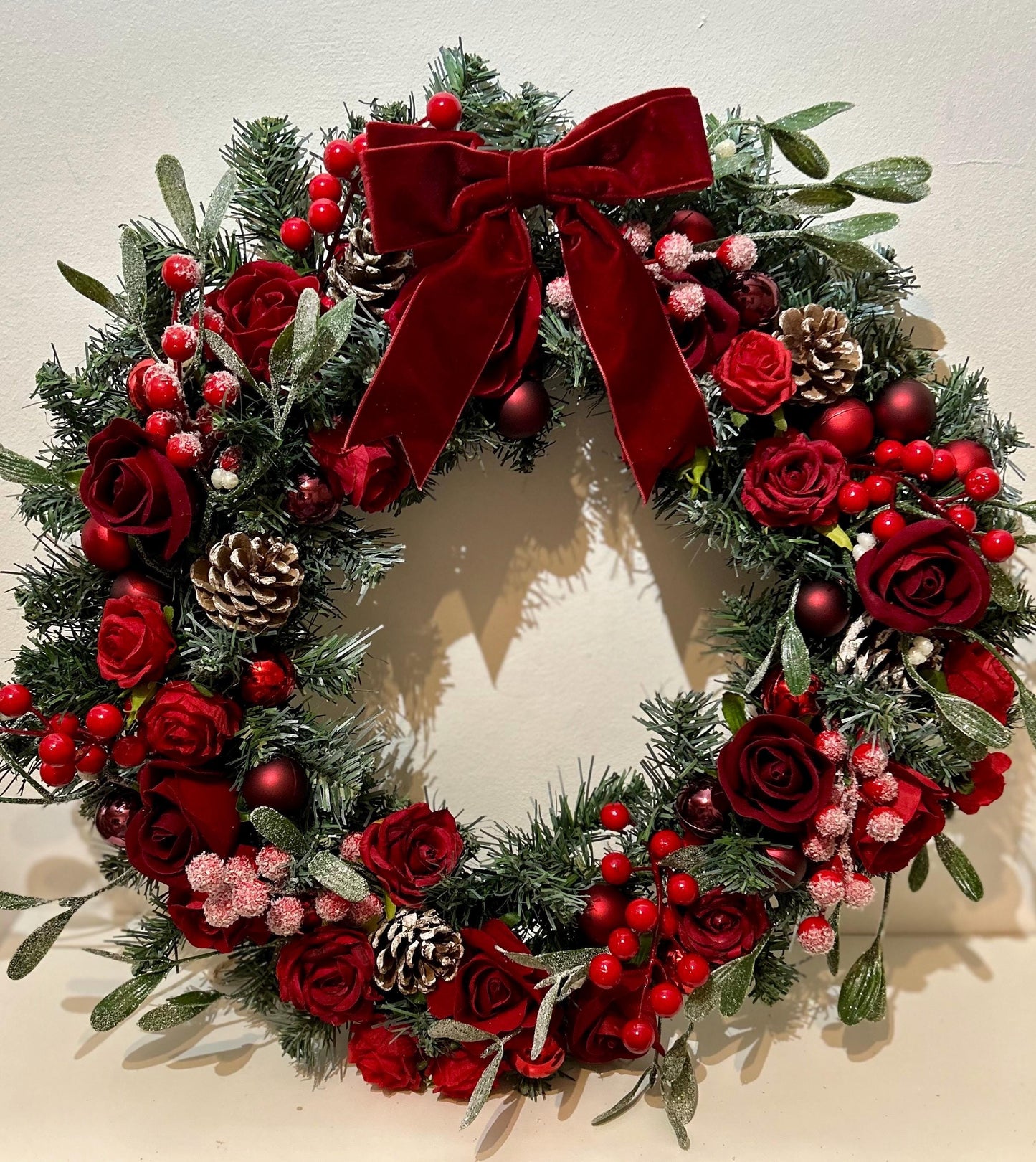 Customised festive Wreath