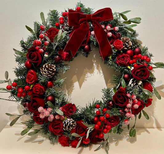 Customised festive Wreath