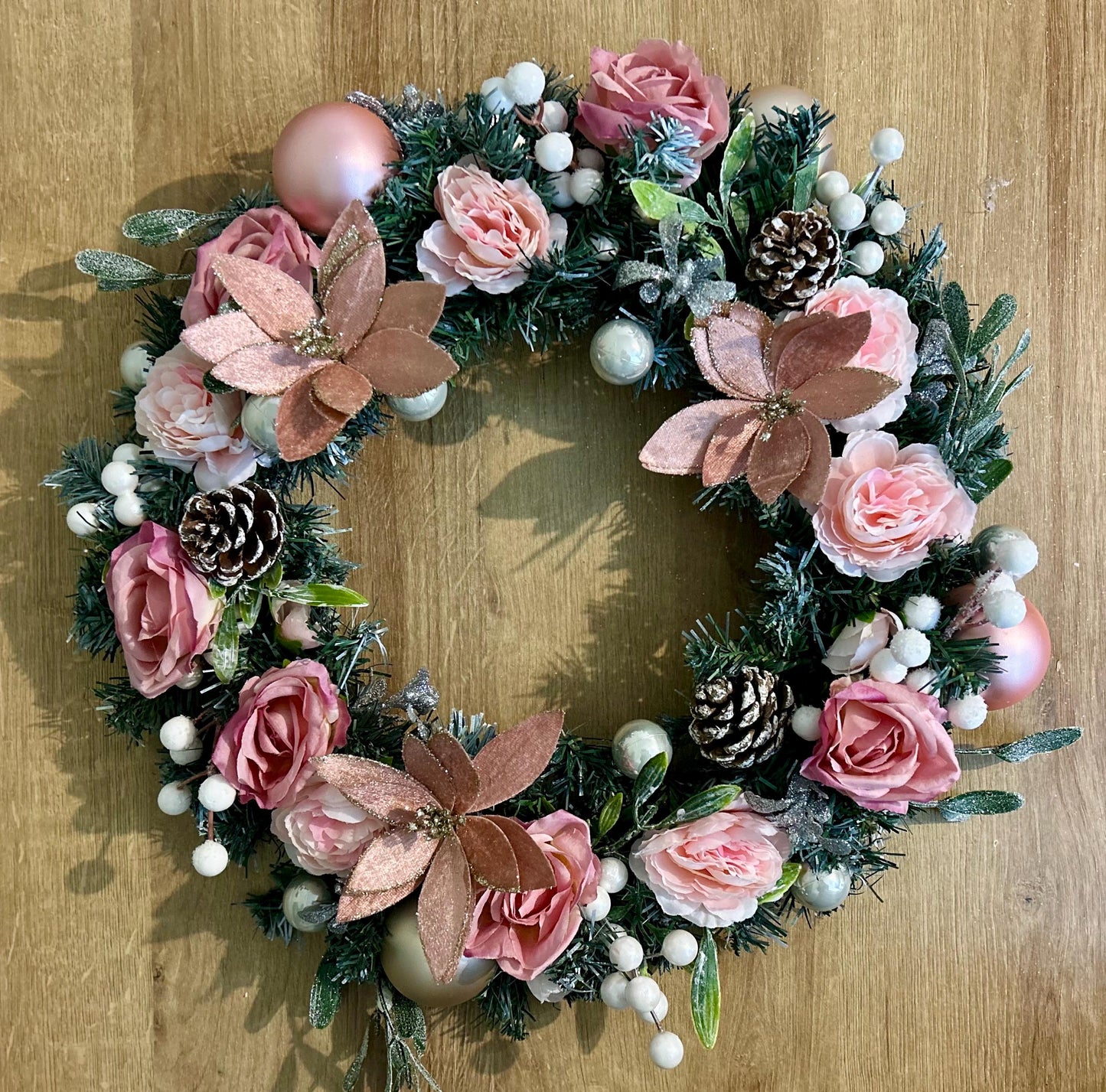 Customised festive Wreath